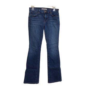 J Brand Women's Bailey Mayflower Cotton Bootcut Denim Jeans Blue Size 27